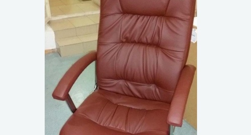 Обтяжка офисного кресла. Медногорск