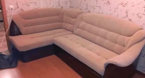 Перетяжка углового дивана. Медногорск