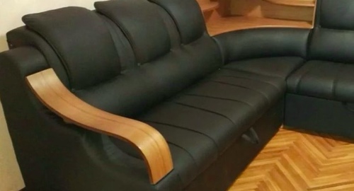 Перетяжка кожаного дивана. Медногорск